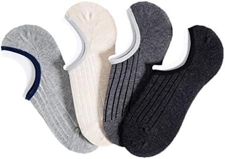 WZHYY, 5 Чифта мъжки памучни чорапи, Летни Ежедневни мъжки чорапи Дишащи Голям Размер (Цвят: A, Размер: One