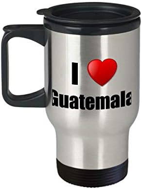 Гватемальская Пътна Чаша Изолирано, Аз Обичам една Забавна Идея за Подарък За Любителите на Страната на Живот,
