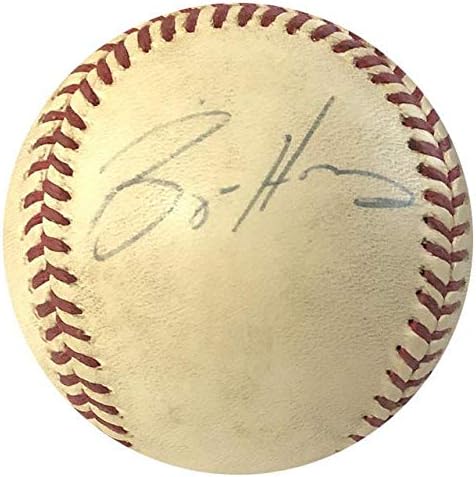 Бейзбол с автограф на Брайън Харви - Бейзболни топки с автографи