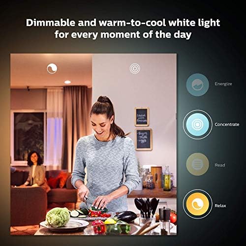Philips Hue Gradient LightStrip 65 , е бял и цветен led интелигентна лампа Ambiance A19 E26, съвместима с Bluetooth и Zigbee (опция Hue Hub), 3 бр.