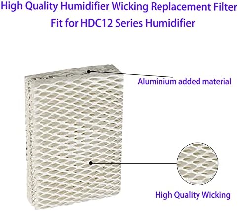 HOMFILBIT HDC12 Овлажнител за Въздух Овлажнител Взаимозаменяеми Фитильный Филтър е Подходящ за овлажнители на