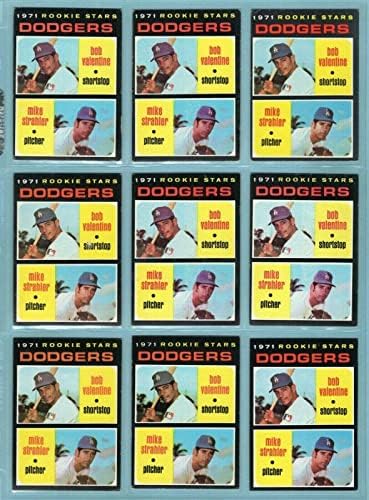 Лот от 14 Бейзболни картички Topps 1971 188 Боби свети валентин - Нов Vg/ Ex - Ex / Mt - Бейзболни картички