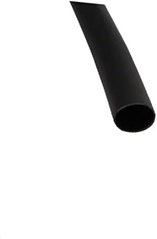 Polyolefin Свиване Пожароустойчива тръба X-DREE с Дължина 10 м и вътрешен диаметър 4 мм, Черен на цвят (Свиване
