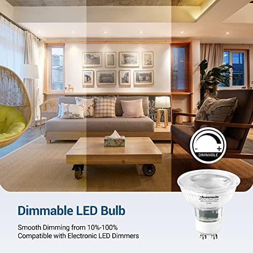 Комплект led Лампи DEWENWILS GU10 с регулируема яркост