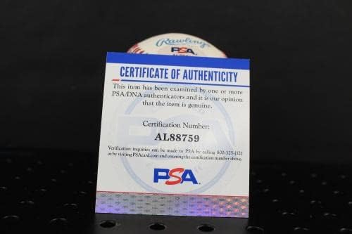 Бил Бъкнър Подписа Бейзболен Автограф Auto PSA/DNA AL88759 - Бейзболни топки с Автографи