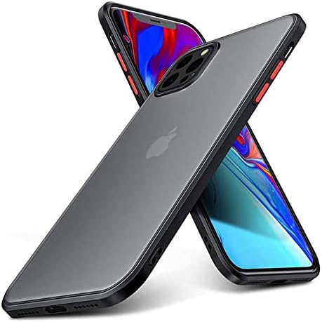 [Новост 2022 г.] Калъф zonyee за iPhone 13 Pro Max, Оборудвана Прозрачен матиран калъф за iPhone 13 Pro Max