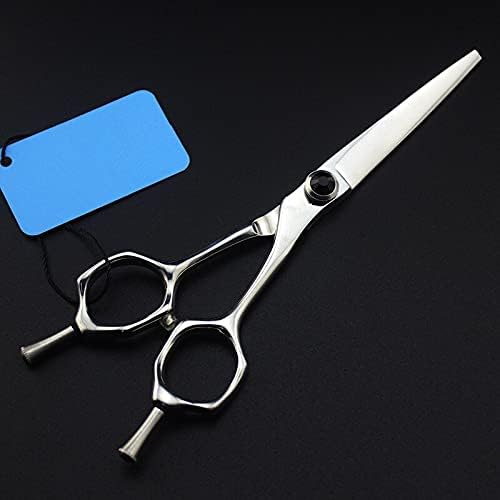 Ножица за подстригване на коса, 6 инча Япония стомана 440c А-образни ножица за подстригване на коса фризьорски