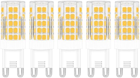 Led лампа TIANZHILANSKY G9, 6 W (галогенный еквивалент на 60 W), 110-130 В, Регулируема основа G9 за домашно