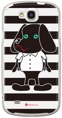 Втора кожа Куче в Черна ивица (прозрачен) Дизайн от влага/за Galaxy S III Progre SCL21/au ASCL21-PCCL-277-Y338