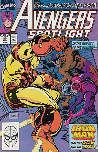 Прожектор отмъстителите 29 VF; Комиксите на Marvel | Актове на възмездие