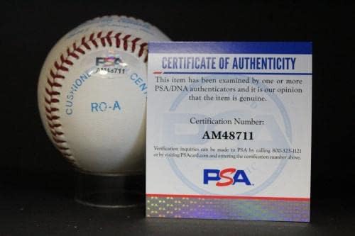 Бейзболен автограф с автограф на Боби Доерра Auto PSA/DNA AM48711 - Бейзболни топки с Автографи