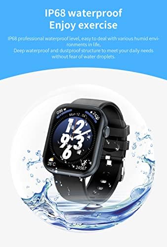 Smart-часовници, телефон за отговор / набиране, фитнес тракер 1,83 инча, подходящ и за Android, IOS, мониторинг