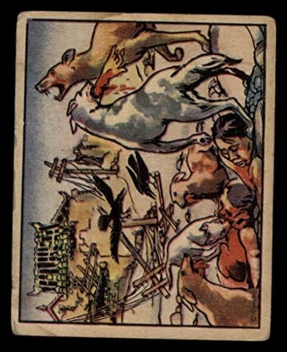 1938 Ужасите на войната # 99 Омерзительные кучета Бродят из руините на Китай (пощенска Картичка) (Без рекламен отпечатък на ръка или обратна надпечатки реклама) VG