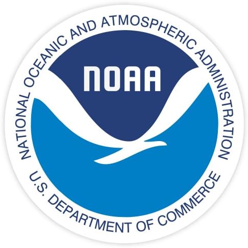 NOAA Океанска стикер-термоаппликация 4 х 4