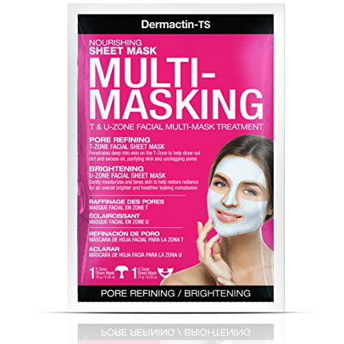 С маска Dermactin-TS за многократна прикриване на порите, пречиства /Осветляющая