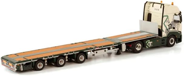 за koito me zagovori за IVECO S-Way HIGH 4X2 MEGATRAILER с бордова платформа - 3-ОСНЫЙ транспорт за камион KTX 1:50, направен ПОД НАТИСК, Готова модел