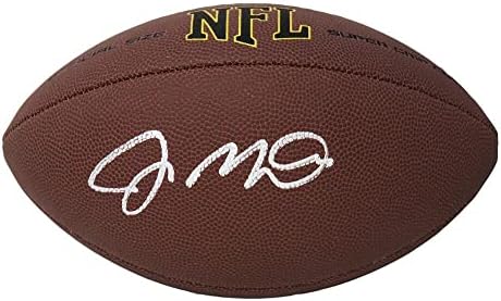 Джо Монтана Подписа Wilson Super Grip пълен размер на топка за Футбол NFL - Футболни топки С Автографи