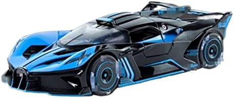 Мащабна модел на превозното средство за спортен автомобил от сплав Bugatti Bolide, Изработени по поръчка, Метална играчка, Концептуален Модел на колата, Звук, Светлина, Пр