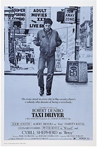 Промо-клип на филма шофьор на такси с Робърт Дениро, картината е с размери 8 х 10 см