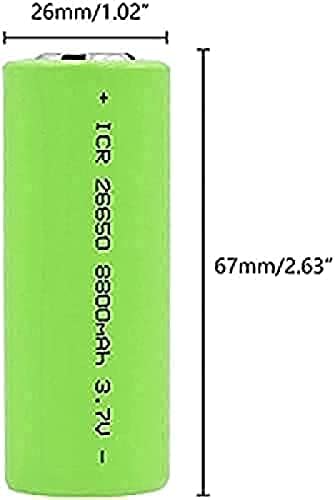 USMJ 4 бр. 3,7 В 26650 8800 mah Литиево-Йонна Батерия за Led Фенерче Играчки Мощност S
