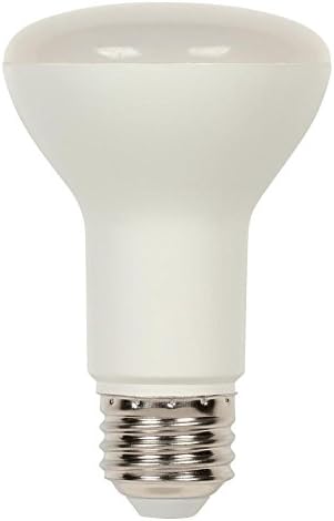 Уестингхаус Lighting 5305000 50-Ватов Еквивалент R20 с регулируема яркост на светлината, Мека Бяла Led лампа