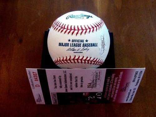 Уили Мейс, Mvp Wsc Джайънтс Метс Hof, Подписано Лазерно Гравиране L / e Auto Oml Baseball Jsa - Бейзболни топки с автографи