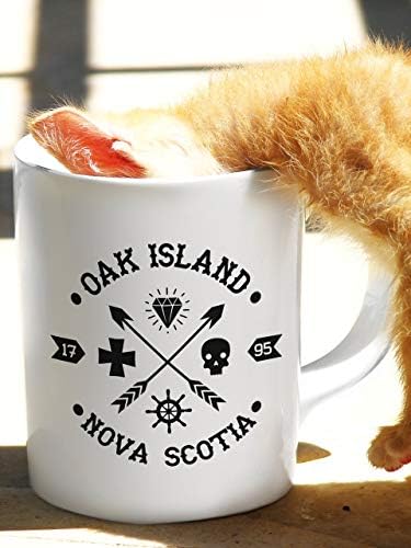 Чаша със стрели и черепи Oak Island Нова Скотия | Подарък Таинственному Охотнику съкровище - Любител на история
