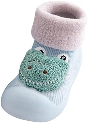 Пешеходни чорапи за малки момичета, терлици за деца, Обувки за момичета И Момчета, Детски Топли Чорапи, Меки