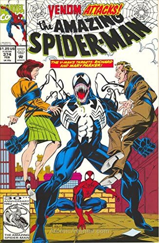 Невероятен Човек-паяк, #374 серия на Marvel comics | Веном