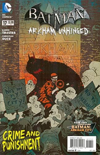 Батман: Аркхем разстроен 17 VF ; комиксите DC