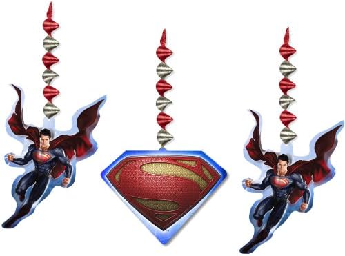 Висящи украшения Hallmark Супермен Man of Steel (3 броя)