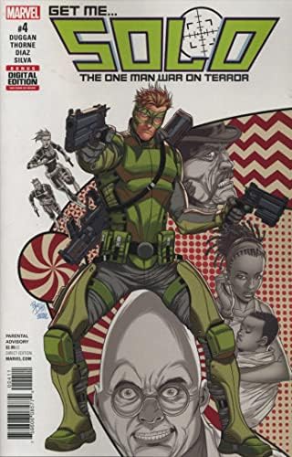 Соло (Марвел 2-серия) 4 VF / NM ; Комиксите на Marvel | Предпоследното издание на One Man War On Terror
