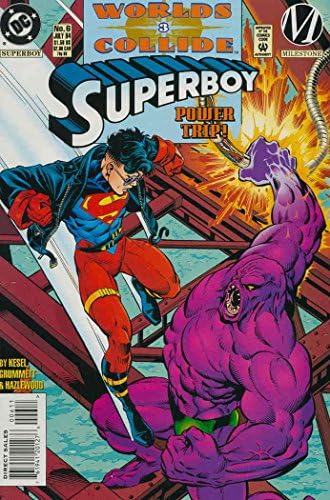 Супербой (3-та серия) # 6 VG ; Комиксите DC | Worlds Collide 3