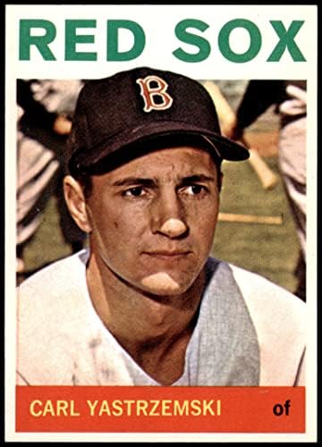 1964 Печели # 210 Карл Ястржемски на Бостън Ред Сокс (бейзболна картичка) NM/MT Red Sox