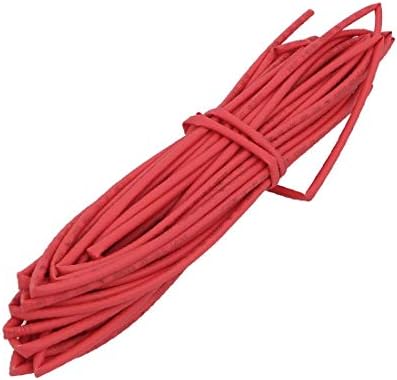 Polyolefin пожароустойчива тръба X-DREE диаметър 10 м 0,08 инча червен цвят, за ремонт на кабели (Tubo rosso ignifugo in poliolefina c вътрешен диаметър 0,05 инча на крайбрежната зона kawi