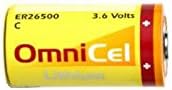 Основната литиева батерия Omnicel 3,6 Волта C капацитет от 8500 mah (LS26500 и ER26500)