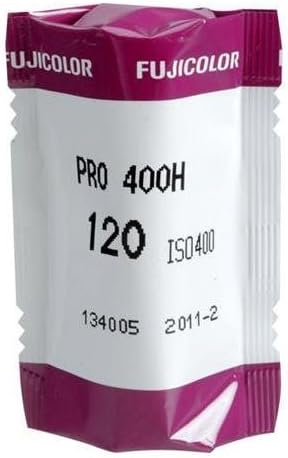 Цветна негативна филм Fujifilm Fujicolor Pro 400H, ISO 400, размер на 120, САЩ